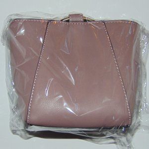 Co-Lab Christopher Kon - Circle Handle Detail - Mauve Crossbody Purse